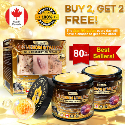 𝐇𝐢𝒎𝒊𝙡𝙠® 𝐁𝐞𝐞 𝑽𝒆𝒏𝒐𝒎 &  𝙏𝙖𝙡𝙡𝙤𝙬 𝗦𝗸𝐢𝐧 𝙍𝙚𝙨𝙩𝒐𝒓𝒂𝒕𝐢𝐨𝐧 𝗖𝗿𝗲𝐚𝐦 –🌸 𝖠𝗇𝗍𝗂-𝖺𝗀𝗂𝗇𝗀,𝖧𝗒𝖽𝗋𝖺𝗍𝗂𝗇𝗀, 𝖲𝗄𝗂𝗇 𝖱𝖾𝗉𝖺𝗂𝗋, 𝖤𝗏𝖾𝗇 𝖳𝗈𝗇𝖾, 𝖠𝖼𝗇𝖾 𝖺𝗇𝖽 𝖣𝖺𝗋𝗄 𝖲𝗉𝗈𝗍 𝖳𝗋𝖾𝖺𝗍𝗆𝖾𝗇𝗍, 𝖶𝖺𝗋𝗍 𝖺𝗇𝖽 𝖬𝗈𝗅𝖾 𝖱𝖾𝗆𝗈𝗏𝖺𝗅, 𝖯𝗌𝗈𝗋𝗂𝖺𝗌𝗂𝗌 𝖱𝖾𝗅𝗂𝖾𝖿