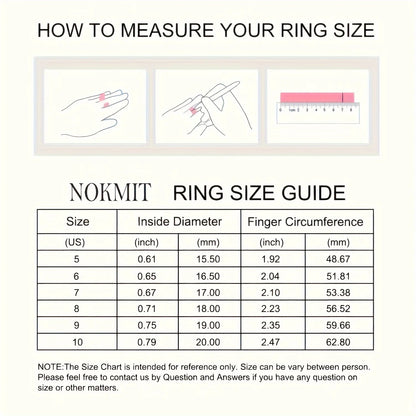 9-piece Bohemian retro style resin material multi-color ring, fashionable and elegant for women, can be stacked and worn